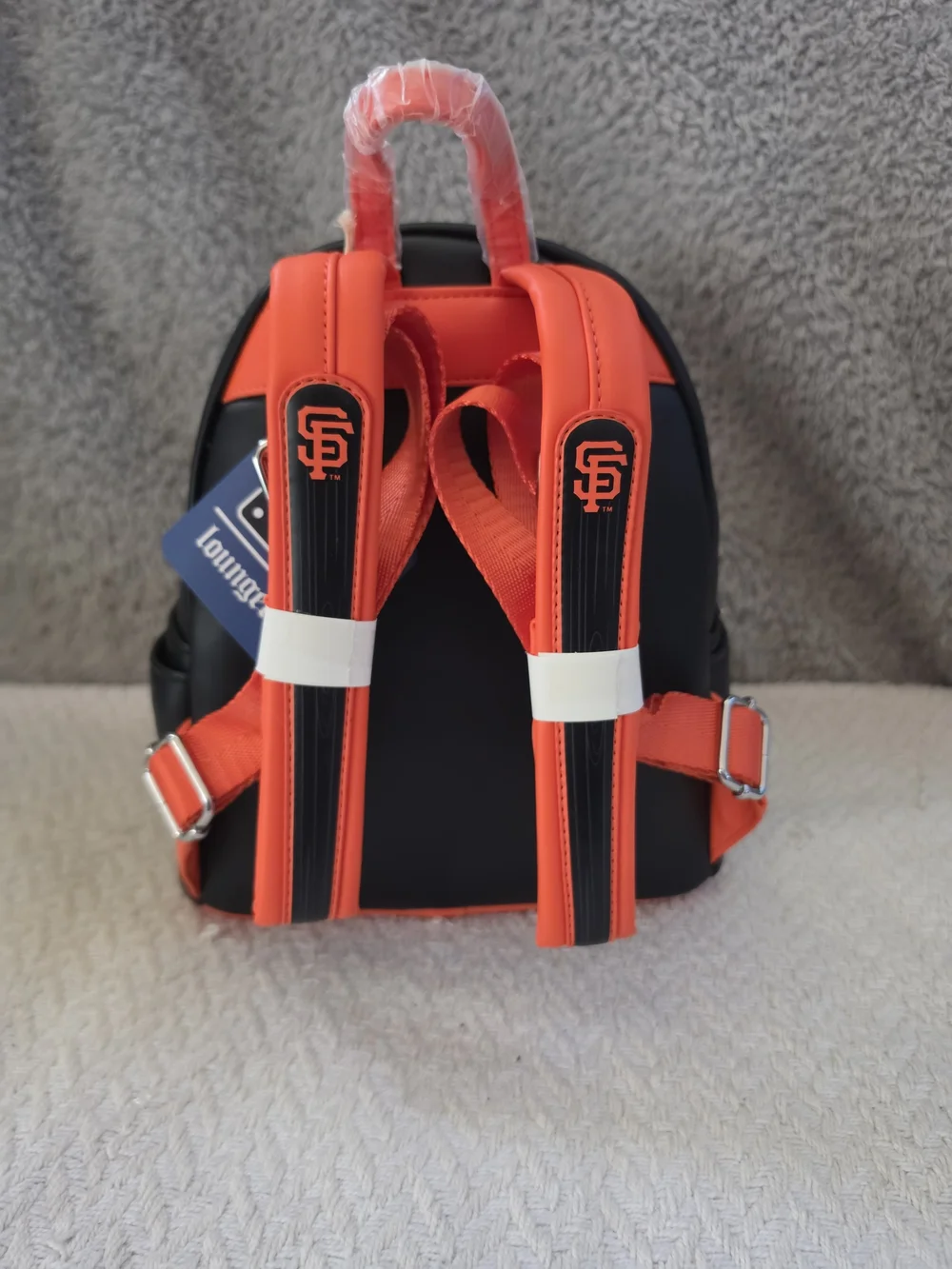 Loungefly San Francisco Giants Orange & Black Mini Backpack